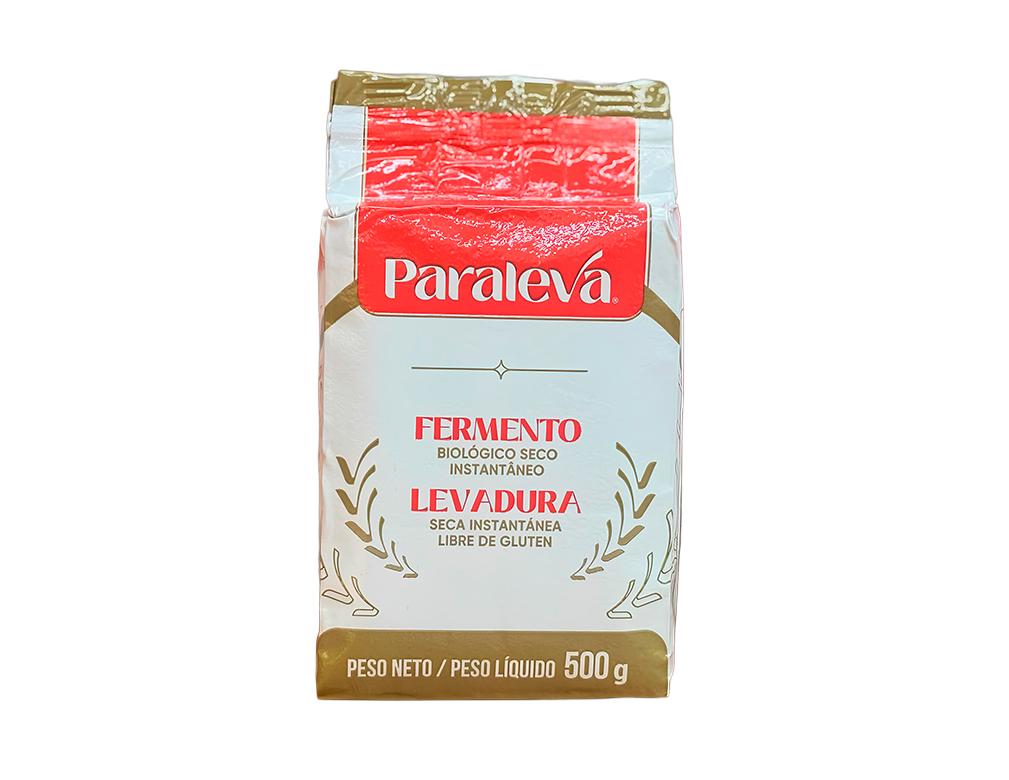 FERMENTO SECO BIOLÓGICO MASSA SALGADA PARALEVA 500 G (CX 20 PCT)